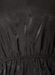 Gl&auml;nzende Bluse aus Viskose mit Peplum-Effekt, Schwarz, Packshot image number 2