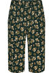 Culotte-Hose mit Print, Schwarz, Packshot image number 0