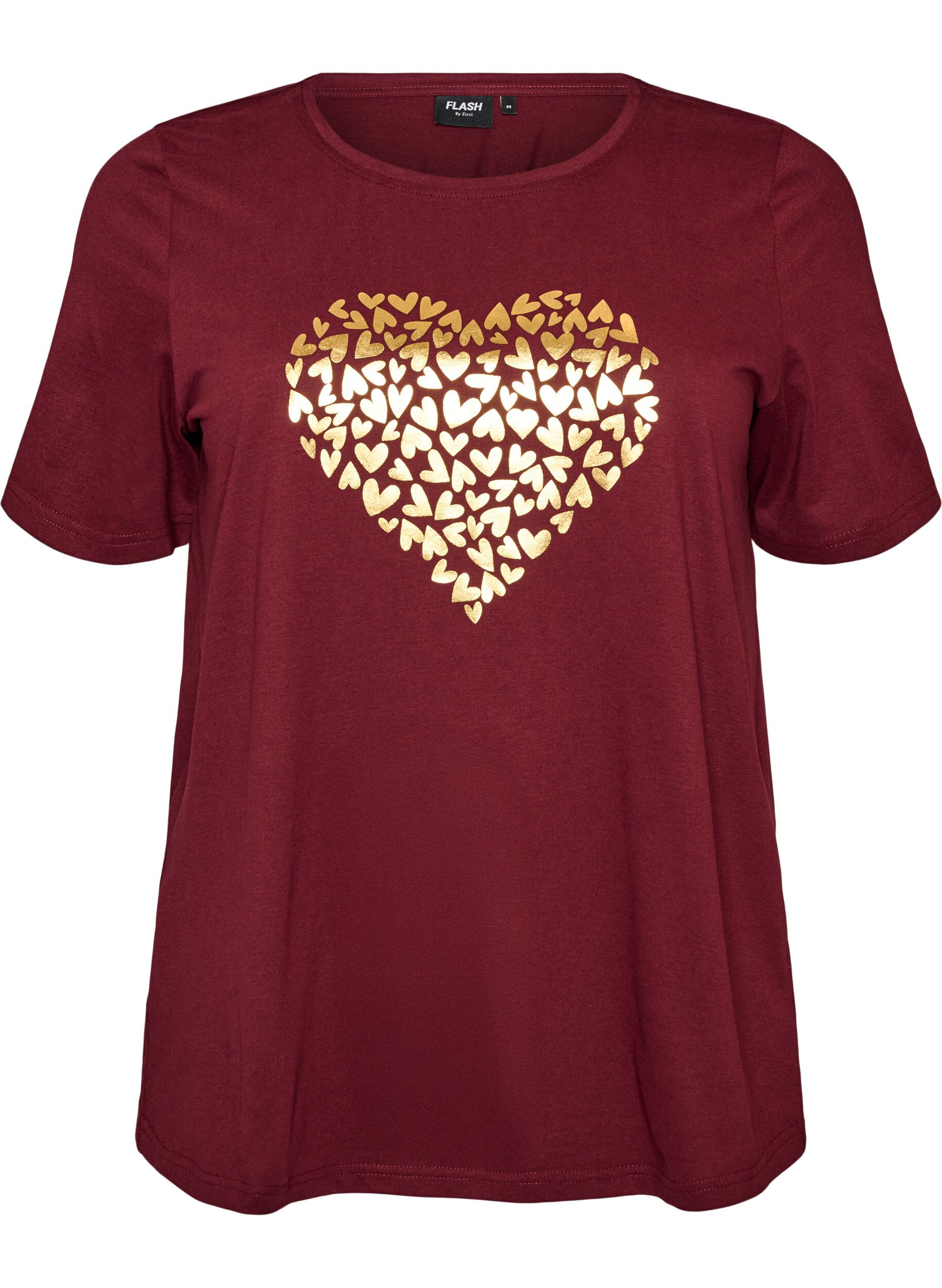 ZizziT-Shirt mit Print, Rot, Packshot image number 0