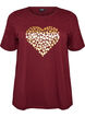 T-Shirt mit Print, Rot, Packshot image number 0