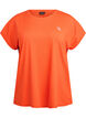 Einfarbiges Trainings-T-Shirt, Orange, Packshot image number 0
