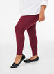 Gef&uuml;tterte Baumwollleggings, Dunkles Bordeaux, Model image number 0