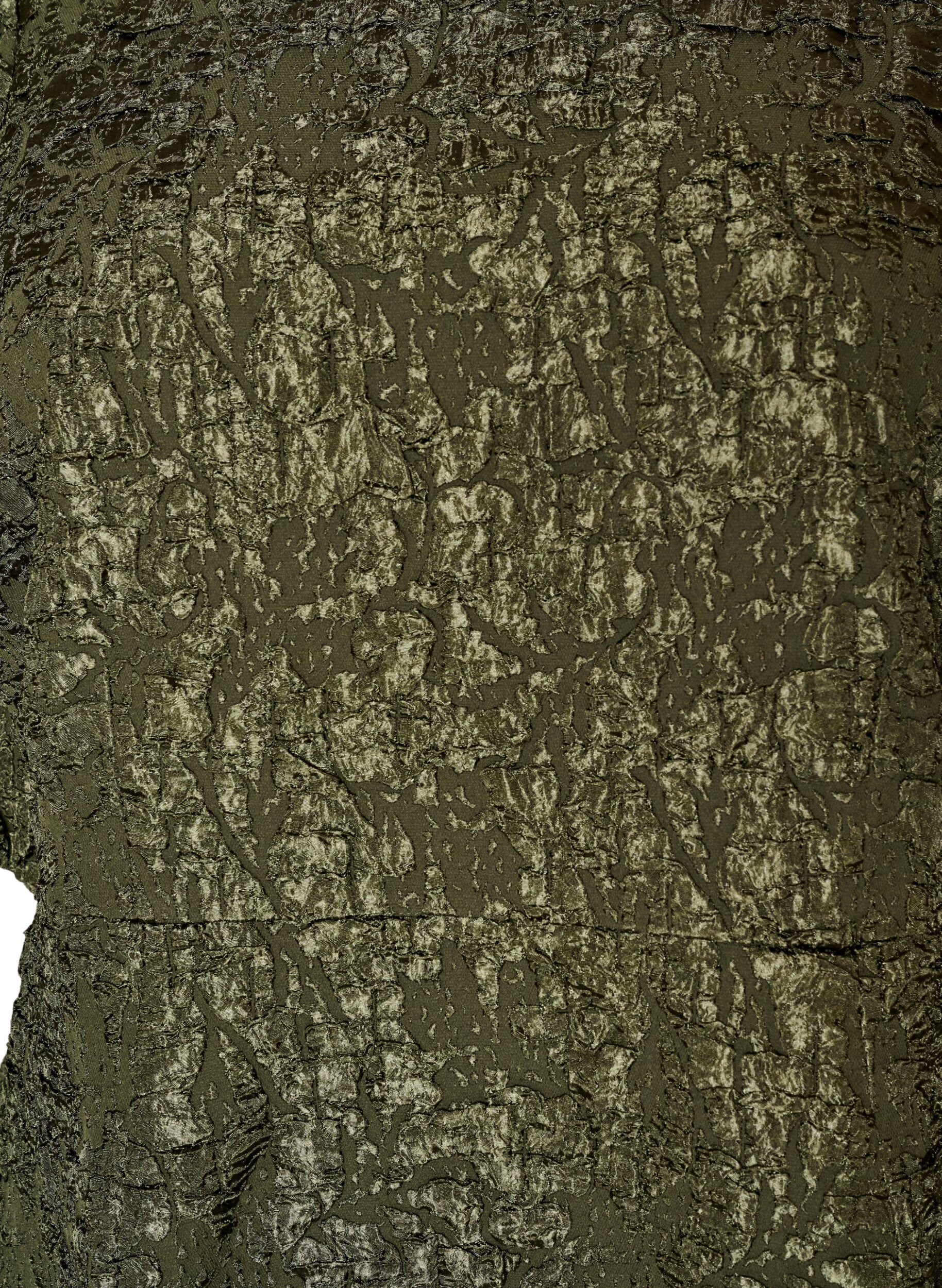 ZizziKleid aus Jacquard mit Puff&auml;rmeln und A-Linie, Gr&uuml;n, Packshot image number 2