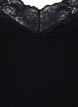 2er-Pack Viskose-Tops mit Spitzendetails, Schwarz, Packshot image number 2