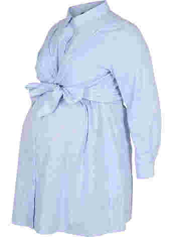 Schwangerschafts-Hemdkleid aus Baumwolle