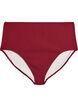 Hoch taillierte Bikinihose mit Struktur, Rot, Packshot image number 0