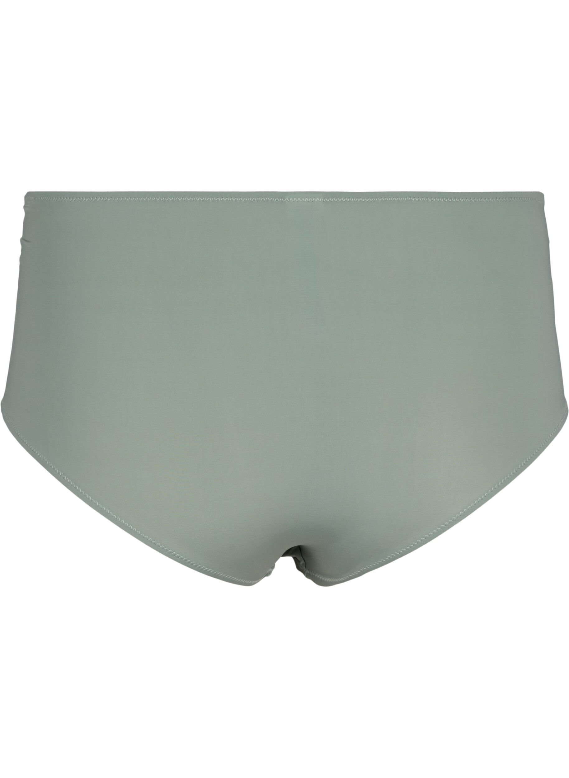 Zizzi Hipster-Slip mit Stickerei und normaler Taille, Iceberg Green, Packshot image number 1