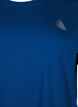 Trainingsshirt mit 3/4-&Auml;rmeln, Blau, Packshot image number 2