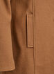 Kurzmantel in A-Linie, Braun, Packshot image number 3