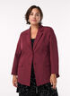 Klassischer Blazer mit Knopfverschluss, Rot, Model image number 0