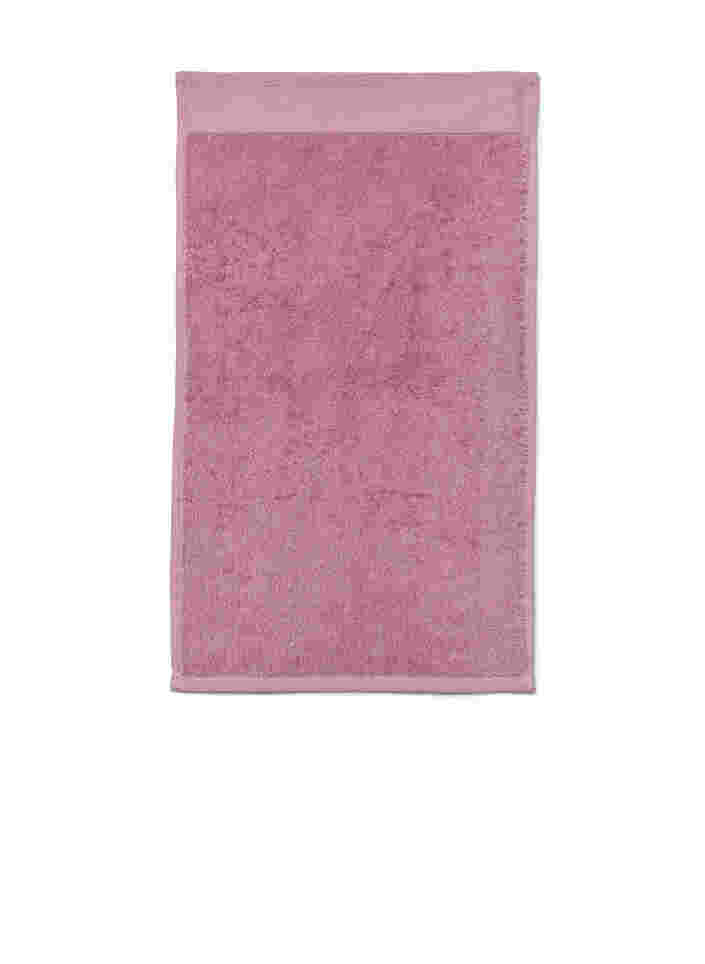 Handtuch aus Baumwoll-Frottee, Deauville Mauve, Packshot image number 1
