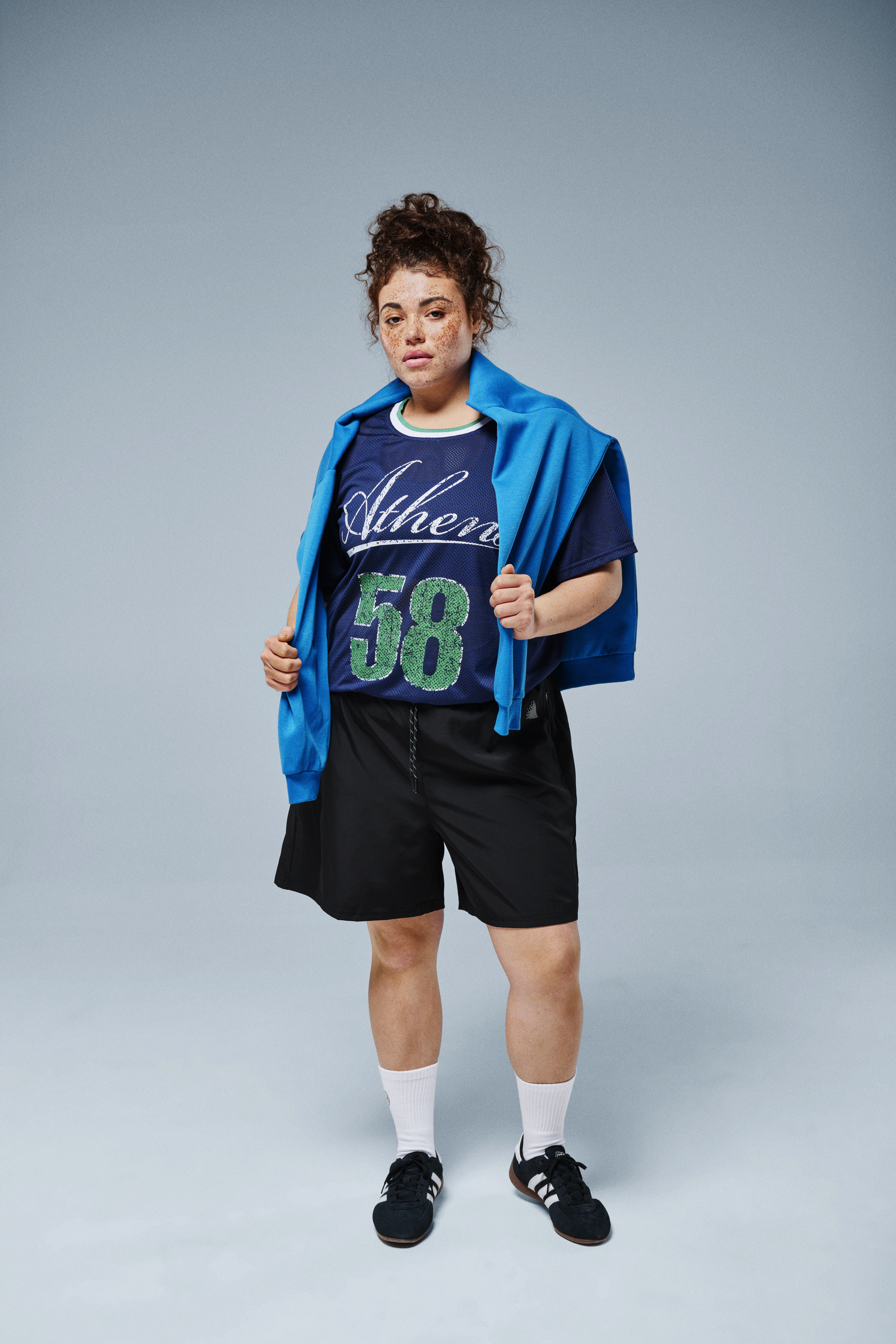 Zizzi Sport-Jersey aus Mesh, , Model