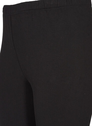 Leggings aus Baumwolle mit Futter, Black, Packshot image number 3