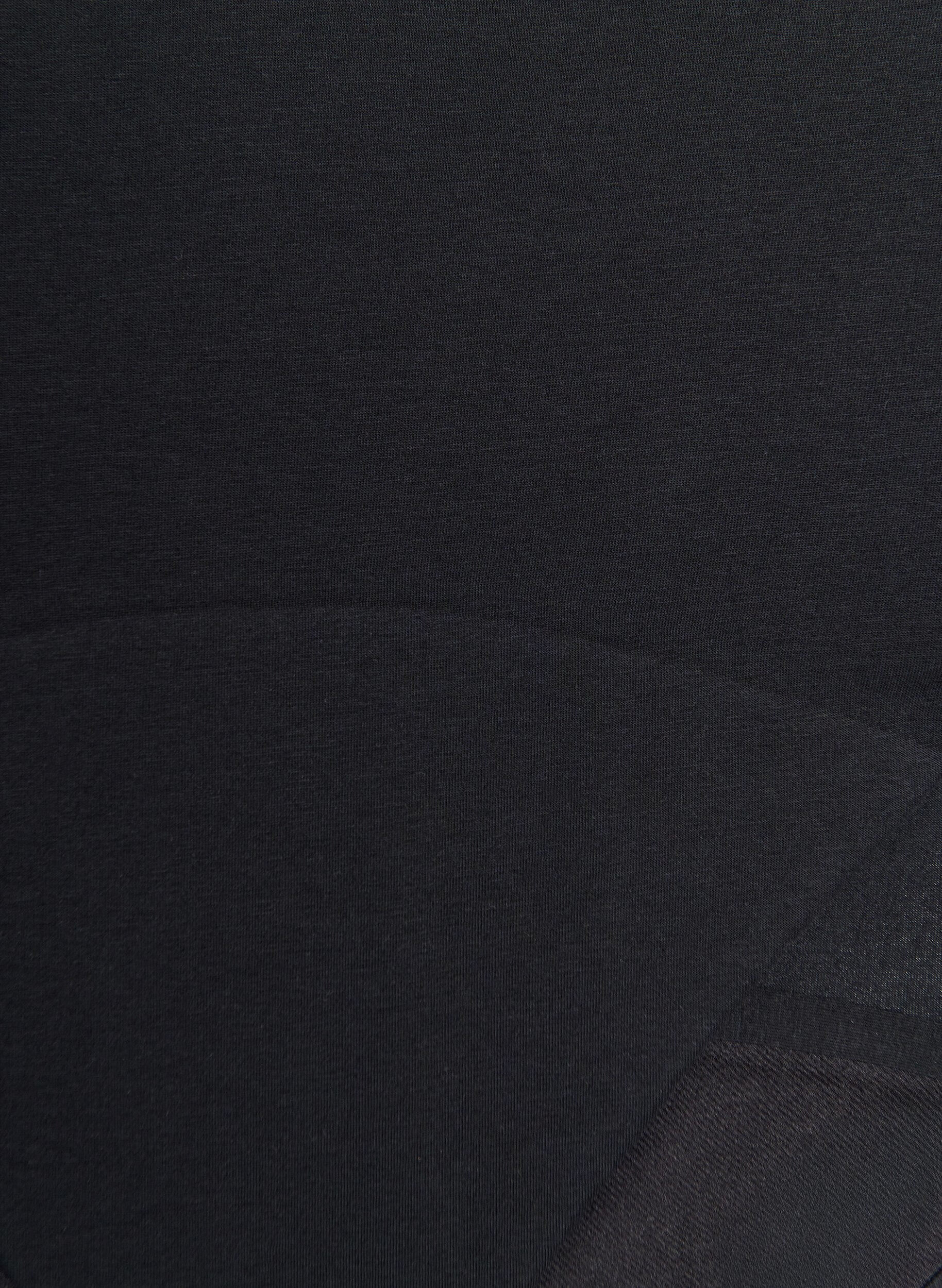 Zizzi Periodenslip aus Baumwolle mit hoher Taille, Schwarz, Packshot image number 2