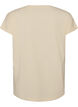 T-Shirt mit dekorativem Frontprint, Vanille, Packshot image number 1