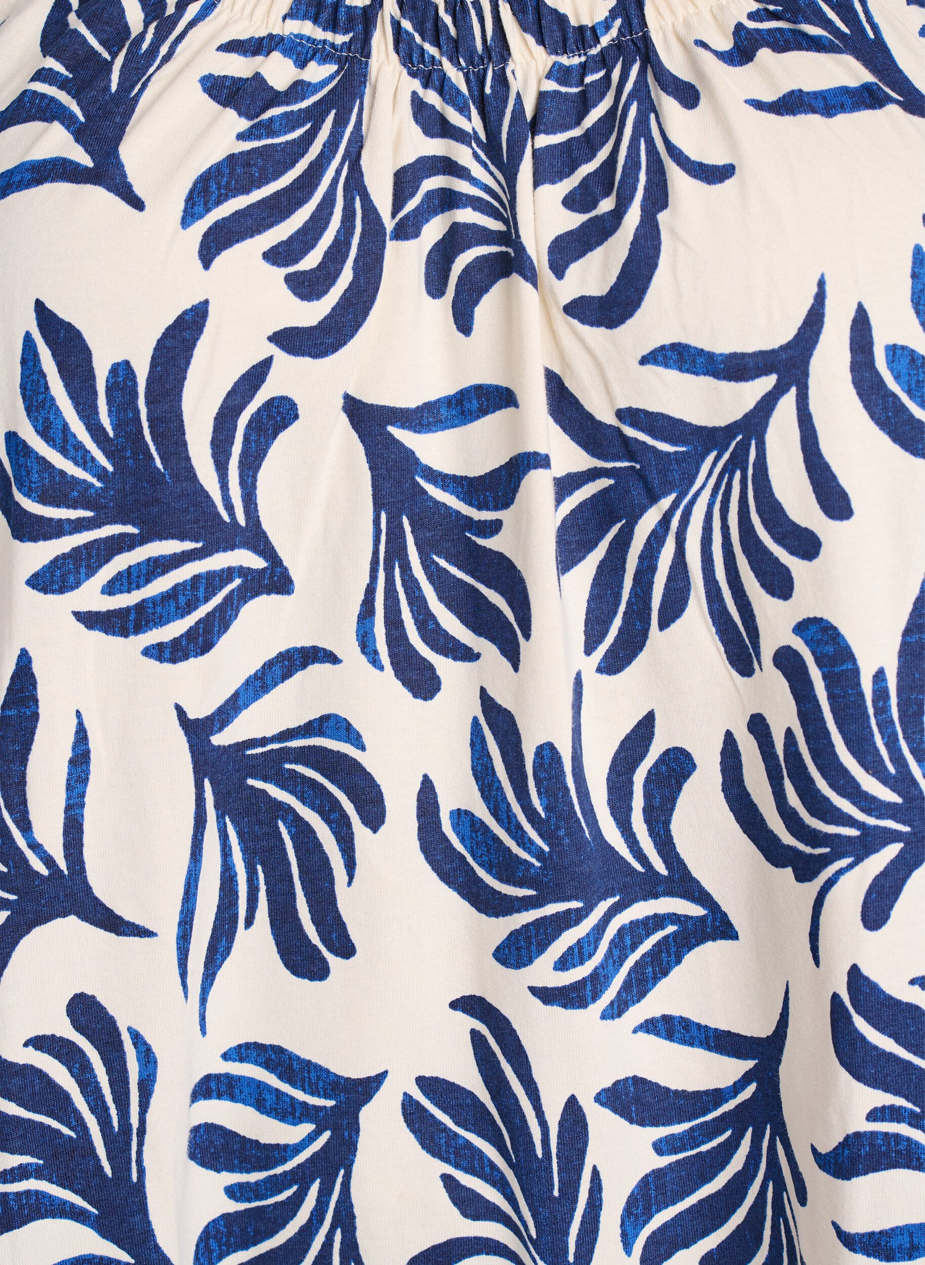 Zizzi Midi-Tr&auml;gerkleid aus Bio-Baumwolle, Wei&szlig;, Packshot image number 2