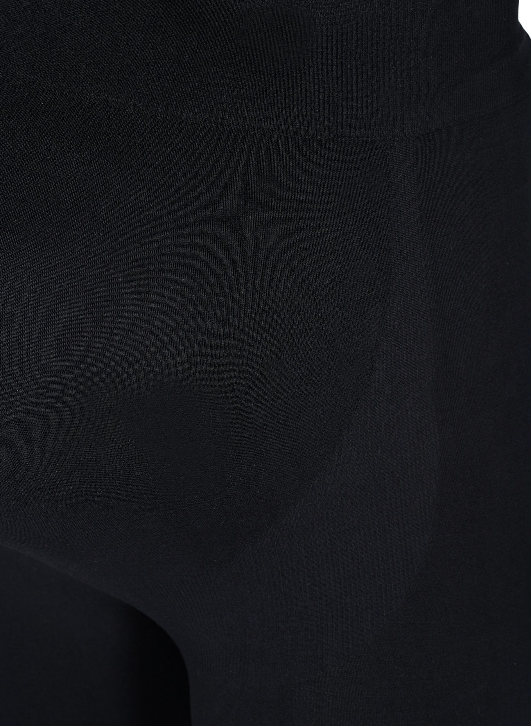 Zizzi Seamless Umstands-Leggings, Black, Packshot image number 2