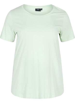 Kurzarm T-Shirt aus Baumwolle mit Aufdruck, Spray Day Dreamer, Packshot image number 0