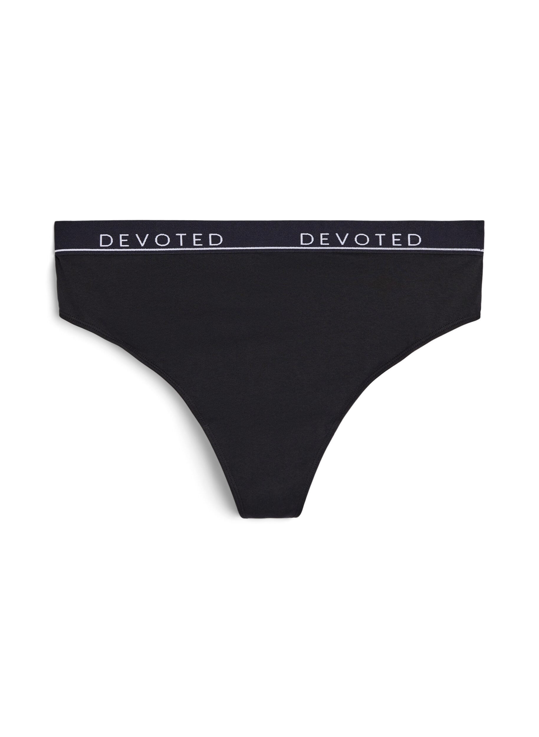 Baumwoll-G-String mit regul&auml;rer Taille