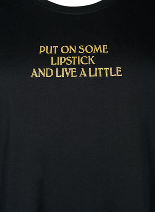FLASH - T-Shirt mit Motiv, Black Lips, Packshot image number 2