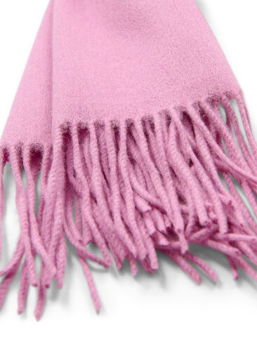 Schal aus Wollmischung, Lavender Mist, Packshot image number 1