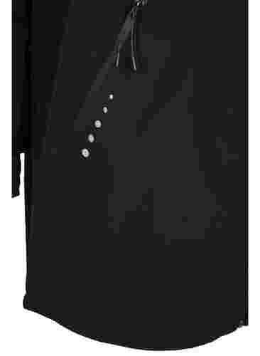 Softshell-Jacke mit Fleece, Black Solid, Packshot image number 3
