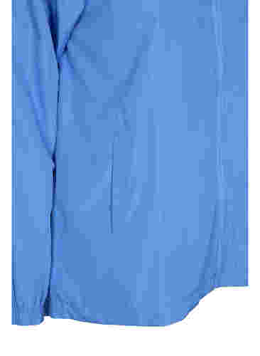 Kurze Jacke mit Kapuze und verstellbarem Saum, Ultramarine, Packshot image number 3