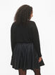 Viskose-Strickbluse mit Glitzer, Black w. DTM Lurex, Model image number 1