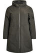Winterjacke mit verstellbarer Taille, Gr&uuml;n, Packshot image number 0