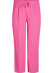 FLASH - Gerade geschnittene Hose mit hoher Taille, Pink, Packshot image number 0