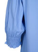  Viskosebluse mit Smok- und Rüschendetail, Cornflower Blue, Packshot image number 3