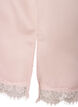Langes Top aus Satin mit Spitzen, Rot, Packshot image number 3