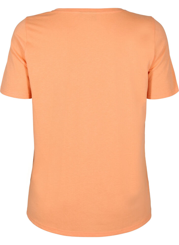 FLASH - T-Shirt mit Print, Orange, Packshot image number 1