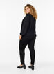 Leggings aus Veloursleder-Imitat, Black, Model image number 1