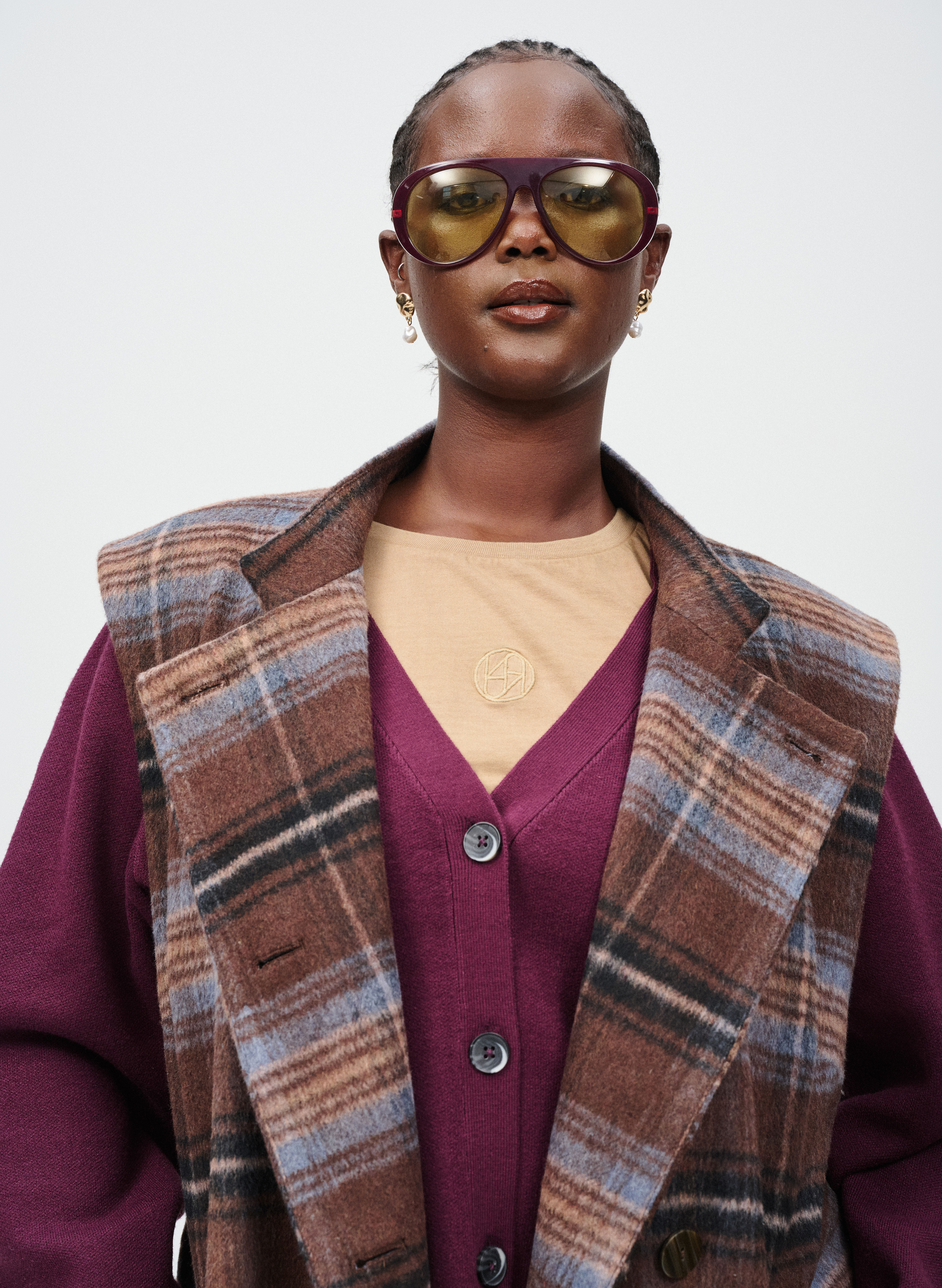 Zizzi Karo-Westen-Look, , Model