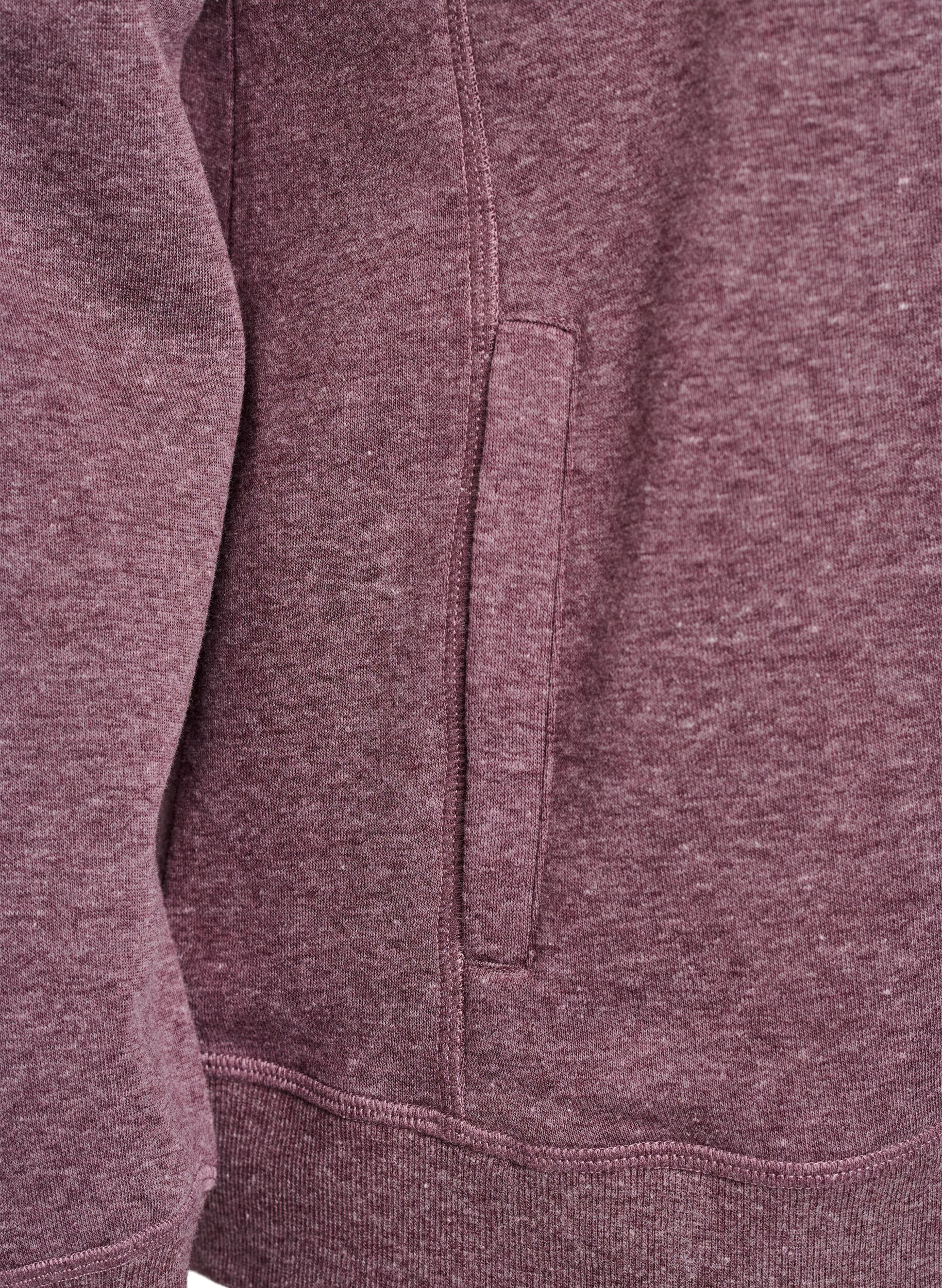 Zizzi FLASH - Sweatshirt mit Stehkragen und Taschen, Rot, Packshot image number 3