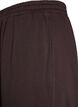 Hoch taillierte Sweatpants mit weitem Bein, Braun, Packshot image number 2