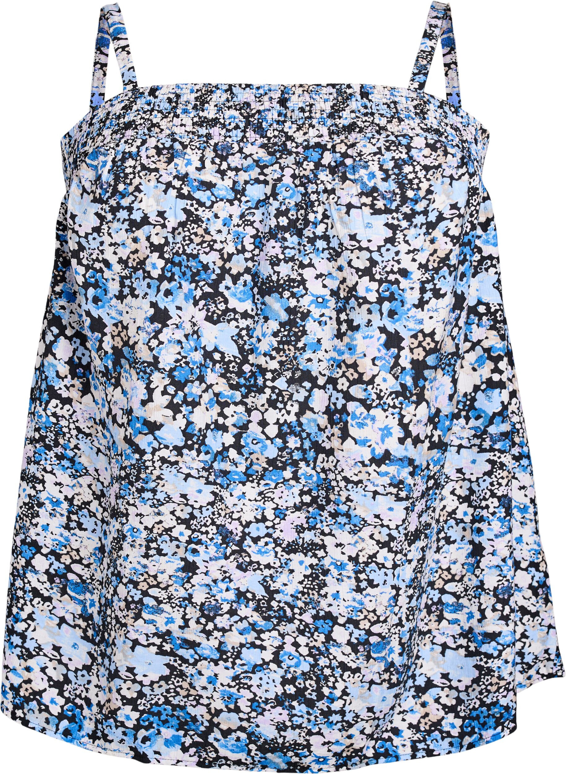 Viskose-Top mit schmalen Tr&auml;gern.