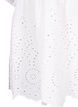  Viskosebluse mit Lochstickerei, Bright White, Packshot image number 3