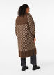 Gestreifte Strickjacke mit Schlitz, Rain D.Mel.D.T.Mel., Model image number 1