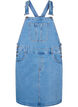 Denim Latzhosen-Kleid, Blau, Packshot image number 0