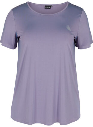 Kurzarm Trainings-T-Shirt, Purple As Sample, Packshot image number 0