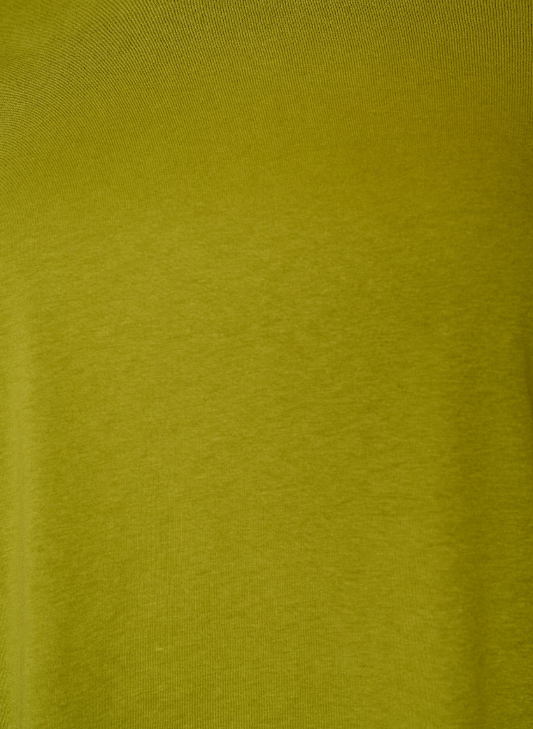 ZizziBasic T-Shirt aus Baumwolle mit Rundhalsausschnitt, Gr&uuml;n, Packshot image number 2