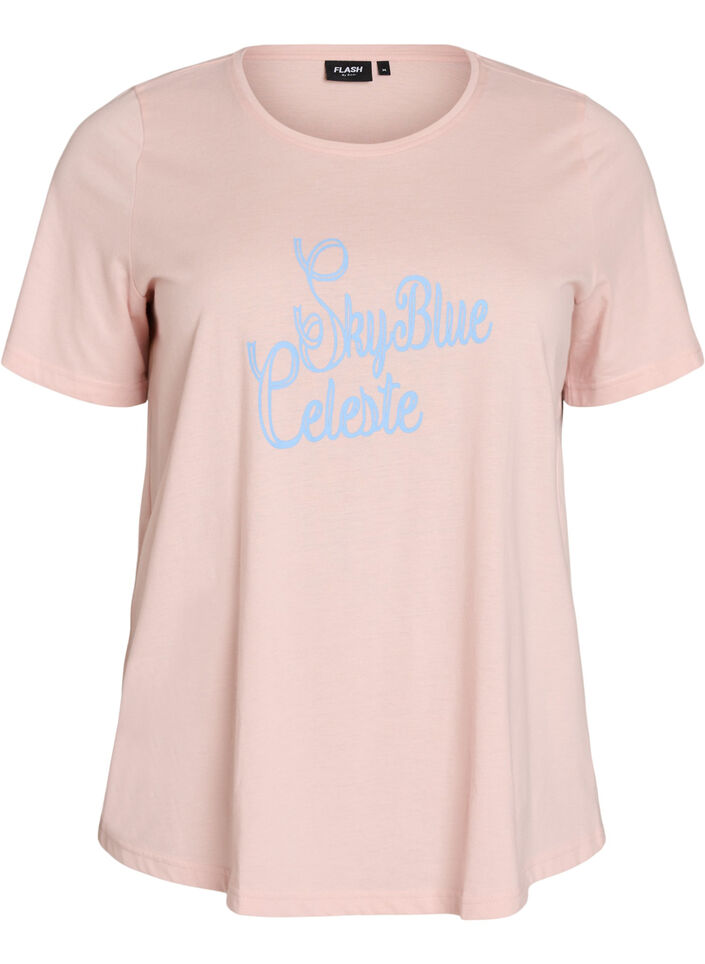 FLASH - T-Shirt mit Print., Rot, Packshot image number 0