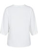 Bluse mit 3/4-&Auml;rmeln, Vanille, Packshot image number 1
