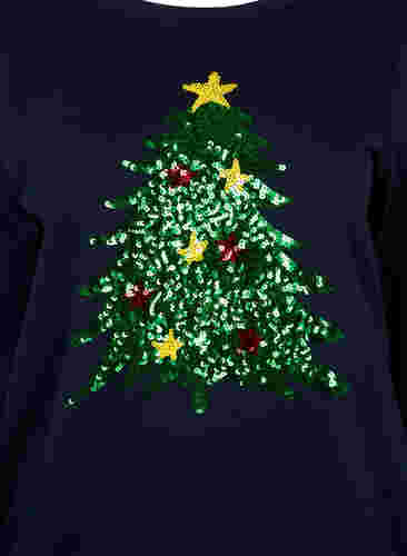 Weihnachtspulli, Night Sky Tree, Packshot image number 2