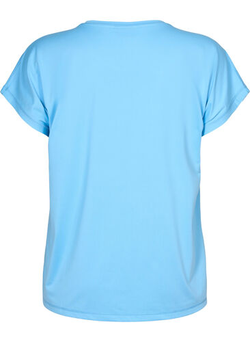 Kurzärmeliges Trainings-T-Shirt, Alaskan Blue, Packshot image number 1
