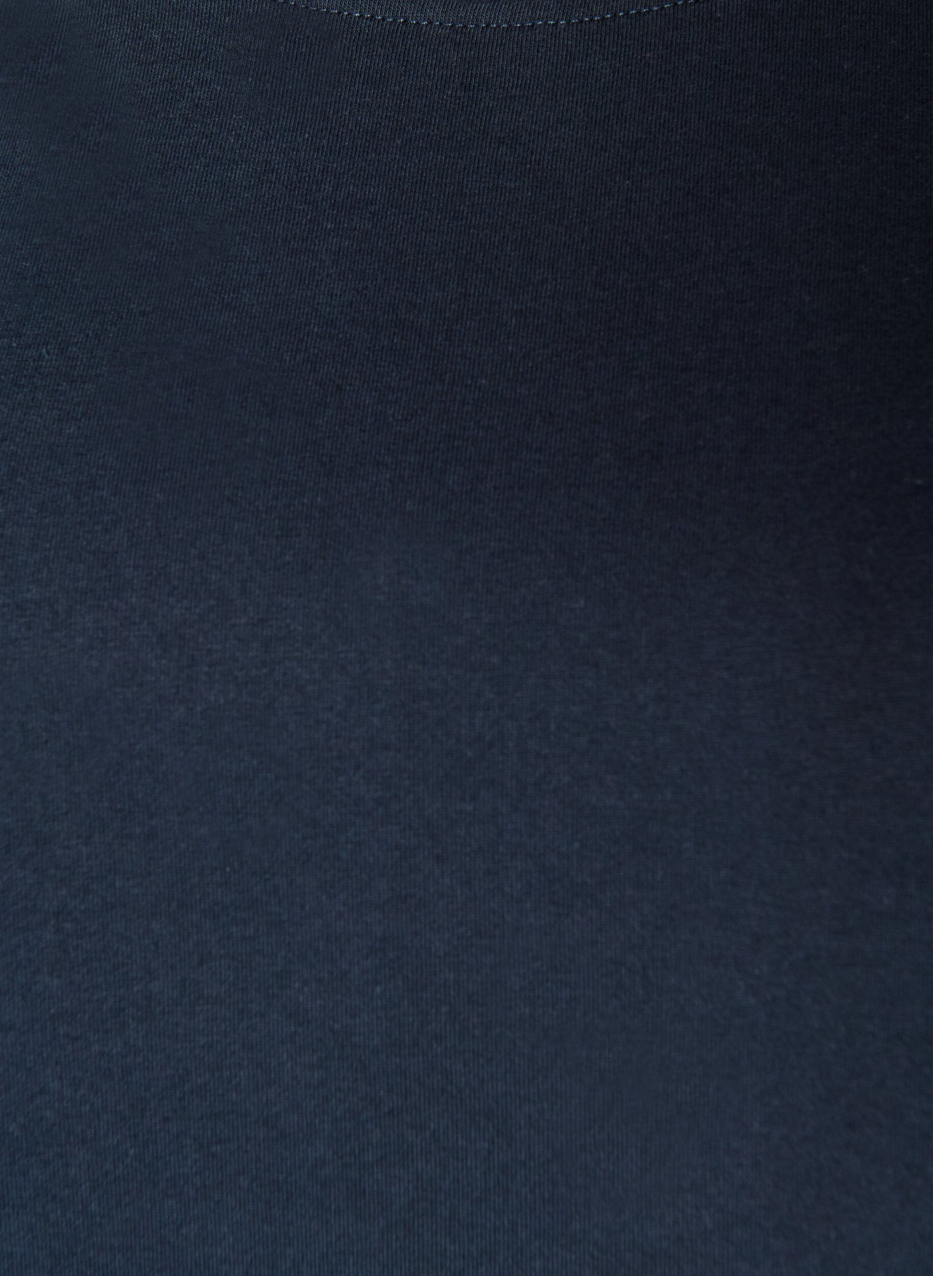 ZizziT-Shirt mit sportlichem Lagenlook, Blau, Packshot image number 2