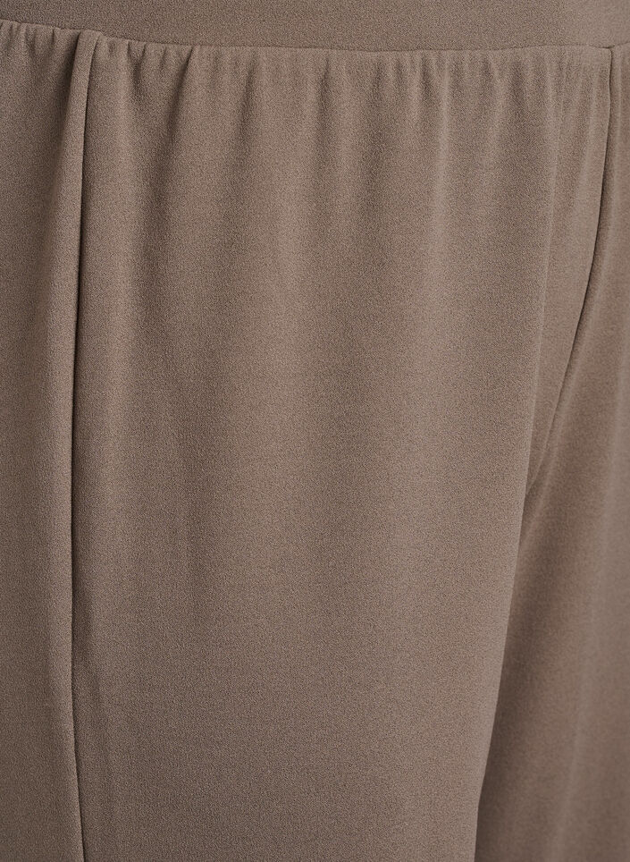 Hose mit gerader Passform, Beige, Packshot image number 2