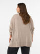 Rollkragenpullover mit lockerer Passform, Beige, Model image number 2